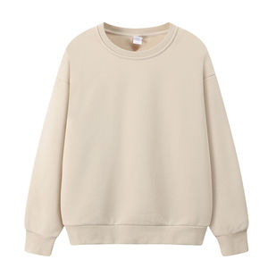 Fabricante de Ropa al por Mayor, Sudadera Unisex de Cuello Redondo, Algodón Grueso de 500 GSM, Tallas Grandes - Product Image 5