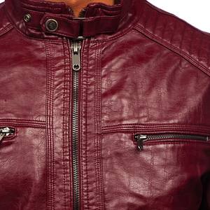 Veste en cuir pour homme respirante entièrement personnalisée Nouvelle mode Vente chaude Veste en cuir de qualité supérieure Prix ​​bas Veste pour homme - Product Image 6