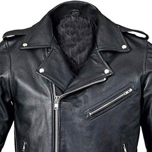 Veste en cuir de moto durable pour hommes, manches longues à fermeture éclair, meilleure vente, nouveauté, sport personnalisé, imperméable, coupe-vent et respirant - Product Image 6