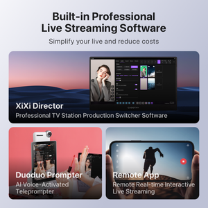 Cadothy Amaze 5pro hệ thống <span class=keywords><strong>Android</strong></span> 10.0 phần mềm Video hiển thị độ nét cao phát trực tiếp eqipment Máy tất cả trong một - Product Image 4
