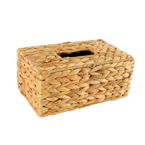 Support de boîte à mouchoirs en bambou de haute qualité tissé à la main Rectangle décoratif Design naturel inspiré de la jacinthe d'eau Vietnam - Product Image 1