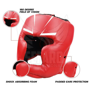 Unique Style Custom Made Taekwondo Head Guard Solid Color Pakistan Manufacture Taekwondo Head Guard - Product Image 2