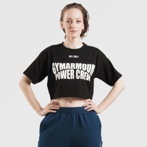 เสื้อยืดอีส มอชั่น เจอร์ซีย์สีดำ ผ้าฝ้าย 100% สำหรับออกกำลังกาย - Product Image 1