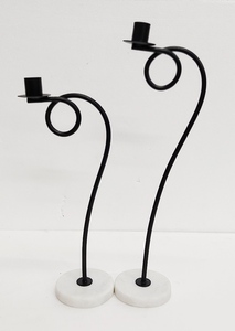 <b>Black</b> Iron Candle Holder Pillar Candle Stand <b>Black</b> Powder Coated for Wedding Party Restaurant and Hotel Wholesaler and Supplier - Product Image 6