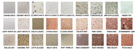 Carreaux de sol carrés en terrazzo Uterra Indonésie Bali, 18 mm d'épaisseur, 1350x2500 mm, antibactériens, polis mats, design moderne, appartement