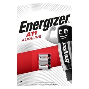 Energizer A11 Alkaline <b>Battery</b> <b>6V</b> 2 Pack - Product Image 1