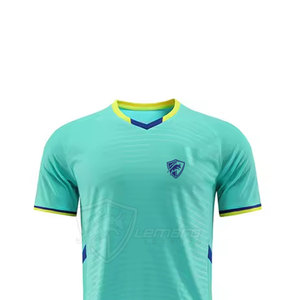 Meilleures ventes : Ensembles d'uniformes de football à prix abordable, respirants, 100 % polyester, design personnalisé, unisexe, pour adultes, manches courtes, haute qualité - Product Image 5