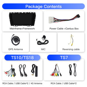 Navifly เครื่องเล่นดีวีดีในรถยนต์ระบบแอนดรอยด์สำหรับ TS18 TS10เครื่องเล่นดีวีดีระบบแอนดรอยด์แบบสัมผัสสำหรับ2015 2016ทีวีหน้าจออัจฉริยะระบบสัมผัส - Product Image 5