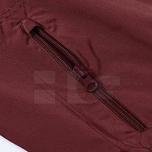 Blouson d'aviateur uni et vierge d'hiver sur mesure Blouson d'aviateur à logo personnalisé de couleur unie - Product Image 5