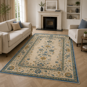 <b>Rug</b> Weavers RW3065 Herbarium Oat Floral Washable <b>Rug</b> Dropshipping Wholesale Washable Chenille 10 Sizes - Product Image 4
