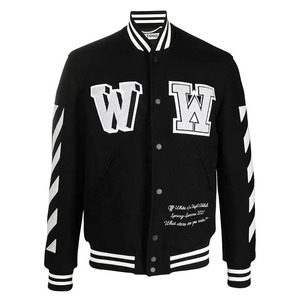 Sweat-shirt vintage unisexe blouson bombardier universitaire de baseball pour hommes manteaux décontractés Streetwear - Product Image 1