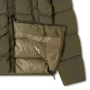 Chaqueta de Plumón para Hombre, Diseño Nuevo, Elegante, Personalizada, Color Personalizado, Transpirable, de Secado Rápido, para Invierno, Manga Larga, Cierre de Cremallera - Product Image 4