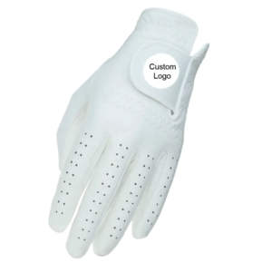 Guantes de golf deportivos antideslizantes de alta calidad más vendidos 99.5559% cuero Cabretta genuino transpirable con logotipo personalizado para gimnasio - Product Image 5