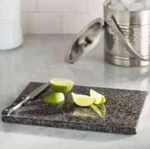 Planche à découper en marbre Calacatta Viola, élégante planche de service en pierre naturelle pour la cuisine, décoration de luxe, cadeau pour fromages et fruits - Product Image 4