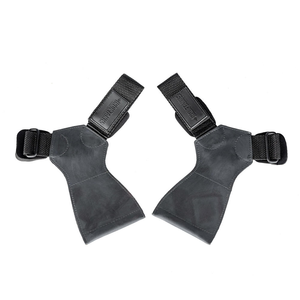 Best Selling Cowhide Gymnastic <b>Hand</b> <b>Grips</b> for Weight Lifting Non-Slip Breathable Design Professional Wrist Protection - Product Image 1