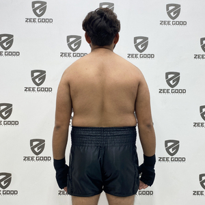 Short de combat de boxe Muay Thai MMA unisexe en polyester de qualité supérieure 100% avec logo personnalisé, style décontracté, solide et écologique - Product Image 2