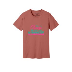 T-shirt décontracté personnalisable 100% coton thèmes de gentillesse imprimer 12 options de couleur taille XL motif 3D lourd 160-180 GSM 100% tricoté - Product Image 3