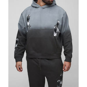 Conjunto de chándal informal para hombre 2025, traje de jogging transpirable de la mejor calidad, sudadera con capucha y pantalones de chándal - Product Image 6