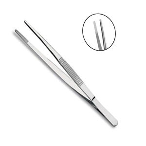 Fórceps de vendaje de acero inoxidable de 12cm y 14cm de calidad profesional, pinzas dentadas, instrumentos quirúrgicos manuales fiables - Product Image 2