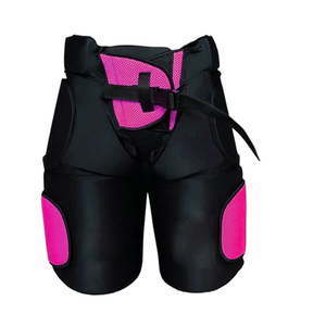 Pantalones cortos de nuevo estilo 100% poliéster con nombre del equipo OEM gran oferta pantalones de hockey sobre hielo transpirables profesionales personalizados - Product Image 6