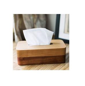 Caja de Madera para Pañuelos Hecha a Mano, Duradera, Ecológica, de Color Claro, Diseño Moderno, Brillante y Limpio, Personalizable, de Alta Calidad para el Hogar - Product Image 3