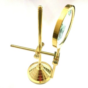 H.m.a Loupe งานฝีมือทองเหลืองขนาดกะทัดรัดสำหรับการใช้งานในชีวิตประจำวันการตกแต่งแบบคลาสสิกและการยึดเกาะที่ทันสมัย