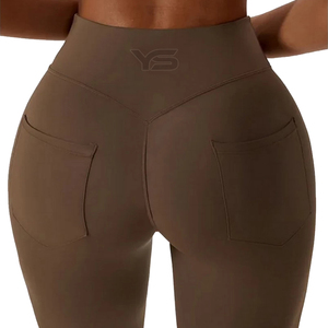 Taille haute Nylon Athlétique Yoga Pantalon Femmes Gym Fitness Workout Leggings ODM Impression Personnalisée Plus La Taille Sexy Yogini - Product Image 2