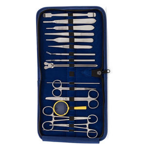Ensemble d'instruments chirurgicaux pour étudiants, 18 pièces, kit de dissection manuel personnalisé réutilisable - Product Image 2