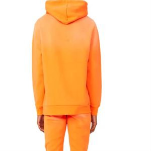 Survêtement d'hiver élégant surdimensionné pour hommes ensemble de sweat à capuche décontracté avec technique de teinture prix raisonnable pantalon de survêtement bas - Product Image 4