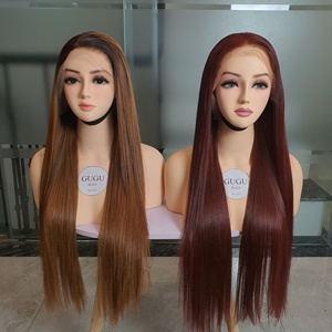 GUGUHAIR HUESO CABELLO RECTO 100% EXTENSIONES DE CABELLO HUMANO, PAQUETES DE SEDA Y SUAVE - Product Image 1