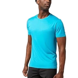 Camisetas de entrenamiento con logotipo personalizado, camisetas atléticas de malla de manga corta que absorben la humedad de secado rápido, camisetas atléticas ligeras - Product Image 1