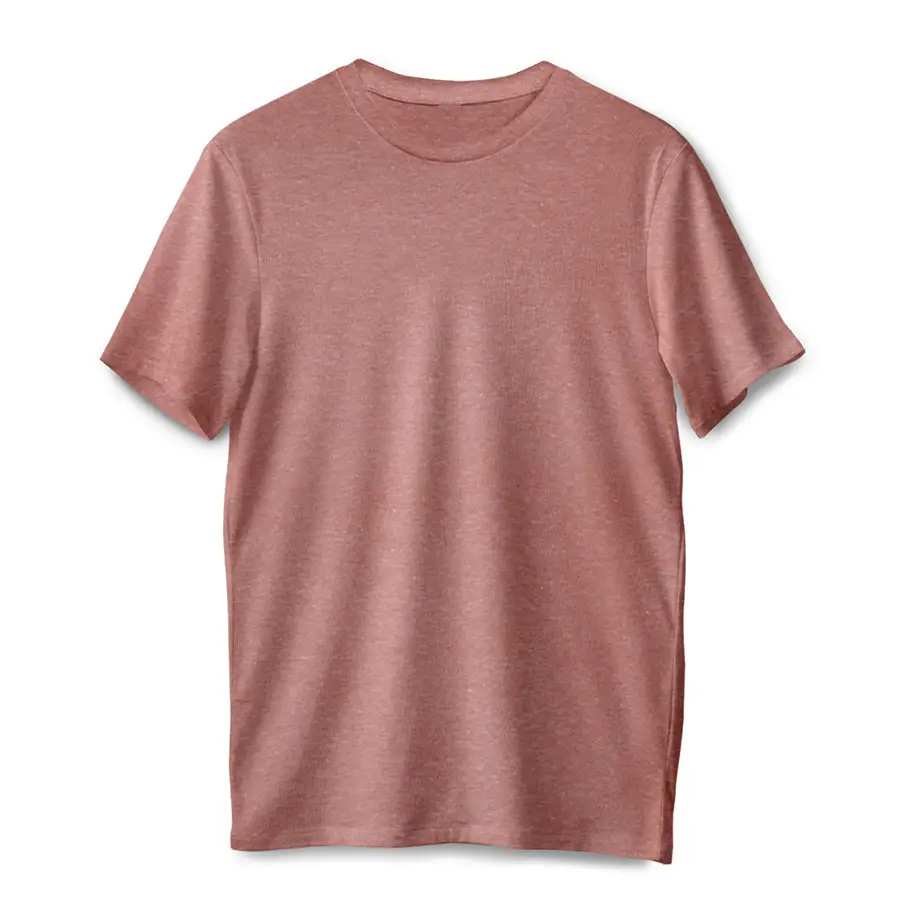 벨라 레이디스 편안한 CVC 티셔츠 | 헤더 핑크 GRAVEL - BLC6400-HPG-S