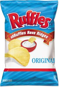 Ruffles Salt & <b>Vinegar</b> Potato Chips 200g/7.05oz, 2-Pack - Product Image 3