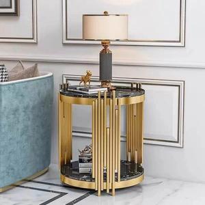 โต๊ะข้างโลหะปรับแต่งได้สำหรับห้องนั่งเล่นโต๊ะข้างดีไซน์ใหม่ทันสมัยสำหรับตกแต่งบ้านโรงแรม - Product Image 4