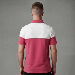 Vêtements décontractés d'été 100% coton à manches courtes pour homme, chemise à séchage rapide, respirante, unie, logo imprimé DTF personnalisé, tricotée - Product Image 2