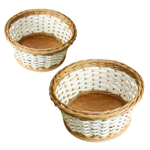 CESTA DE ALMACENAMIENTO DE PAN DE RATÁN Estilo Vintage Cesta de mimbre hecha a mano en Vietnam Robusta, elegante y fácil de limpiar - Product Image 1