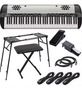 พร้อมจัดส่ง ดิจิตอลเปียโนรุ่นวินเทจใหม่ล่าสุด พร้อมคีย์บอร์ด 73 คีย์ สไตล์วินเทจ สำหรับการแสดง - Product Image 4