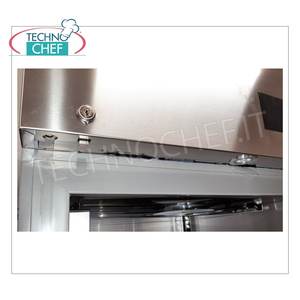 Équipement de réfrigération pour cuisine commerciale TECHNOCHEF, armoire congélateur 1 porte, 686 L, température ventilée -15/-18°C, classe D - Product Image 2