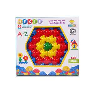 Hexie Puzzle <b>Blocks</b> Construction Educational Toy for 2-4 Years <b>Plastic</b> ABS Material Magnet Anime Character Model Packaged Sets - Product Image 5