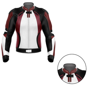 Hombres Biker Vintage Motorcycle Racer Moto Chaqueta de cuero Real Genuino Racing Moto Chaqueta de cuero - Product Image 5