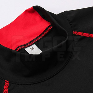 บริการ OEM เสื้อแรชการ์ดแขนยาวคุณภาพสูงสำหรับผู้ชาย ระบายอากาศได้ดี แห้งเร็ว รับผลิตตามแบบ ขายส่งในราคาที่เหมาะสม - Product Image 2