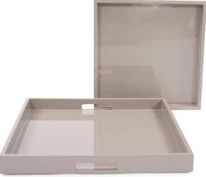 Bandeja de madera de acacia natural decorativa navideña más vendida para decoración hogar Cocina en diseño moderno - Product Image 6