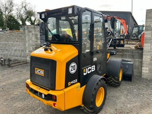 Cargador Jcb 403 Estado inmaculado Como Estado nuevo Cubo y horquillas - Product Image 4