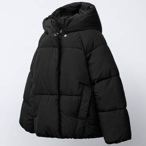 แจ็กเก็ตขนเป็ดมีฮู้ดคอปกสูงและแขนยาวซิปปิดมีกระเป๋าด้านข้าง/2026วัสดุที่สามารถปรับได้และระบายอากาศได้ - Product Image 6