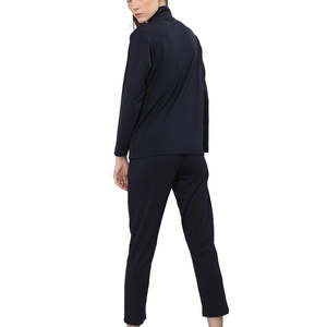 Good Quality Hooded Casual Solid Women's Breathable Plus Size Customized Lightweight 2-Piece Winter Track Suit Set <b>100</b>% <b>Nylon</b> - Product Image 2