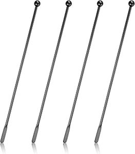 H.M.A Artisanat Japonais Réutilisable Cocktail Agitateur Cuillère Ensemble En Acier Inoxydable Boisson Mix Outils pour La Maison Bar Parties - Product Image 6