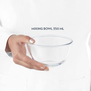 Best Grade Heat Resistant Borosilicate <b>Glass</b> Mixing & <b>Serving</b> <b>Bowl</b> with Clear Transparent <b>Bowl</b> for Cooking and Food Preparation - Product Image 4