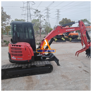 Yanmar Vio55 5.5 tonnes Mini pelle 90% nouvelle originale EPA CE approuvée agricole utilisée avec moteur de base et composants de moteur - Product Image 5