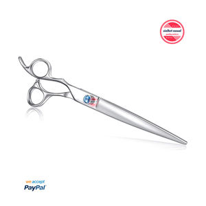 Chien Toilettage Ciseaux Incurvée Ascendante Animaux Toilettage Amincissement Ciseaux En Acier Inoxydable Soigneurs D'animaux Mélange Cisailles - Product Image 6