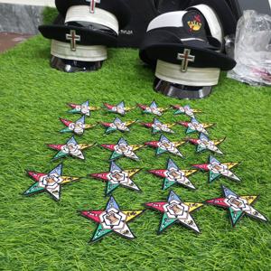 Parche Bordado de la Orden de la Estrella del Este (OES), Colorido - Product Image 2